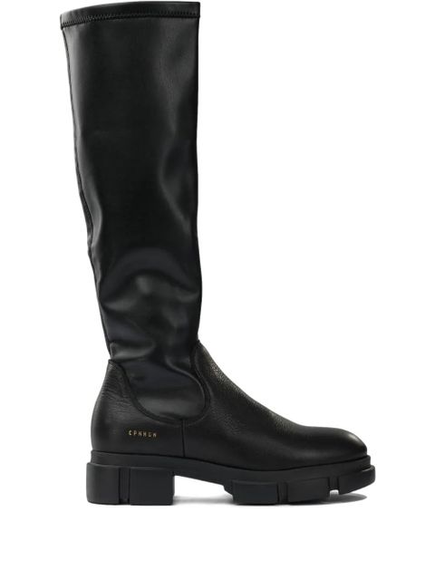 Copenhagen knee-high platform boots - Black - zdjęcie produktu nr 1