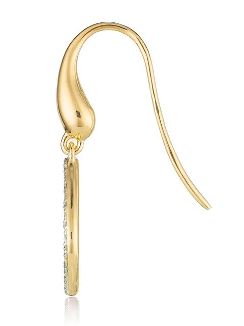 Monica Vinader Riva Kite Diamond earrings - Gold - zdjęcie produktu nr 2