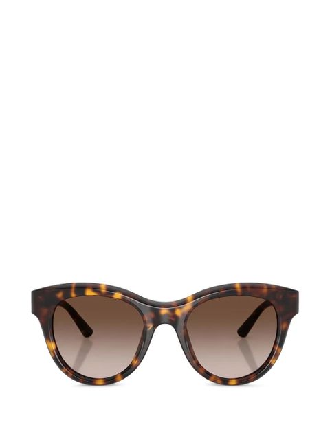 Dolce & Gabbana Havana round-frame sunglasses - Brown - zdjęcie produktu nr 1