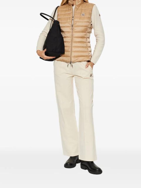 Moncler Igens logo zip jacket - Neutrals - zdjęcie produktu nr 2