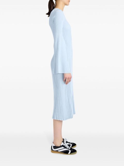 Proenza Schouler Kenna midi dress - Blue
