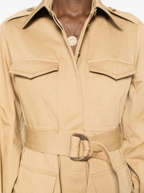 ZIMMERMANN Illuminate cargo mini dress - Neutrals