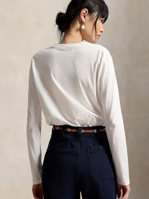 Polo Ralph Lauren longsleeve damski bawełniany - zdjęcie produktu nr 1