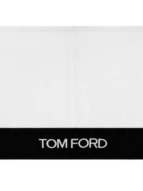 TOM FORD logo-band bra - White - zdjęcie produktu nr 2