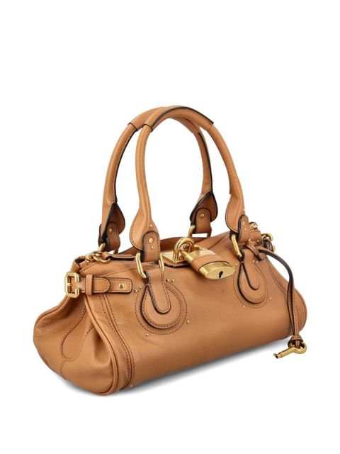 Chloé Paddington leather bag - Brown - zdjęcie produktu nr 2