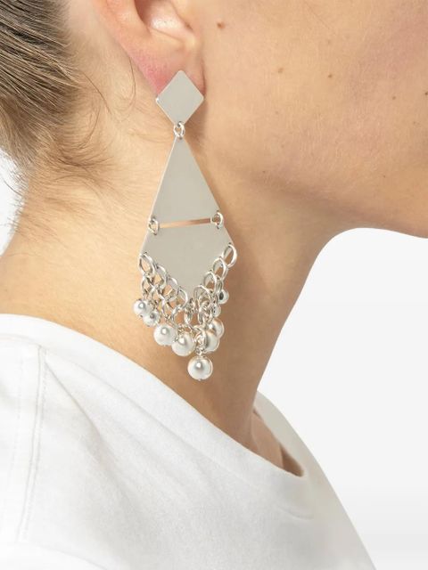 ISABEL MARANT Mia pendant earrings - Silver - zdjęcie produktu nr 2
