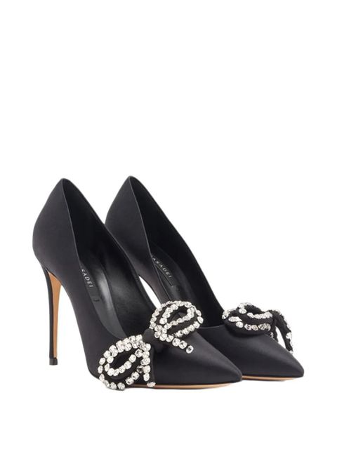 Casadei Judith Julia crystal-embellished pumps - Black - zdjęcie produktu nr 2