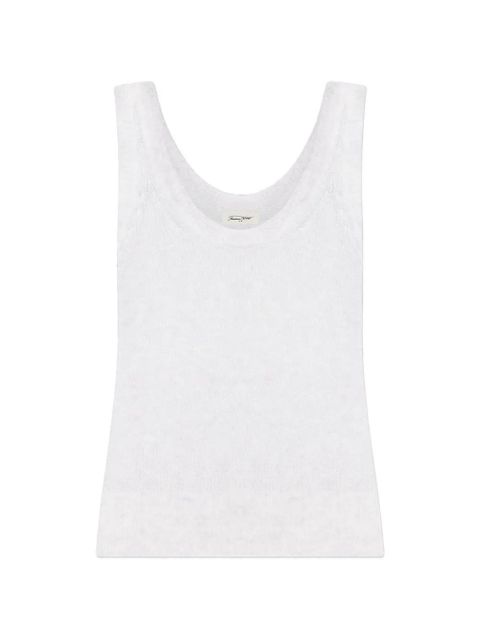 American Vintage scoop-neck top - White - zdjęcie produktu nr 1