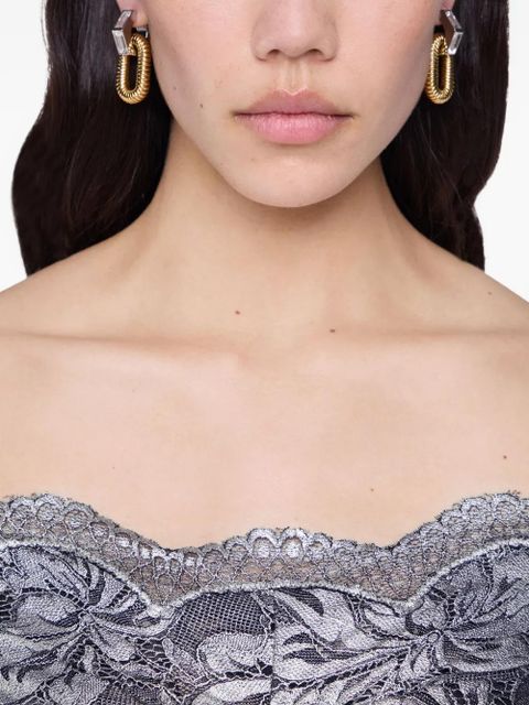 Rabanne XL Link earrings - Gold