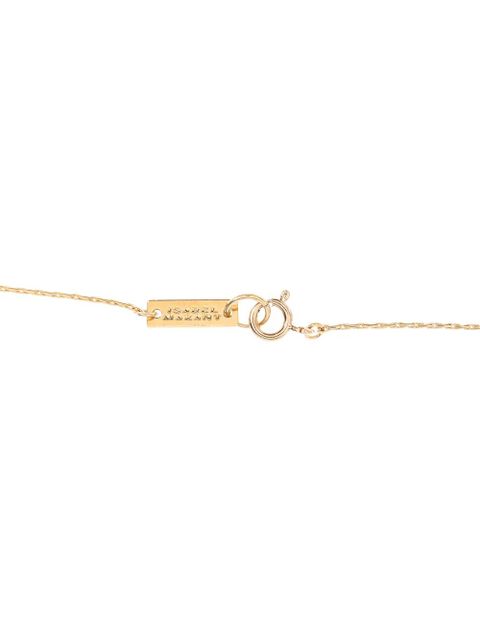 ISABEL MARANT embellished stone necklace - Gold