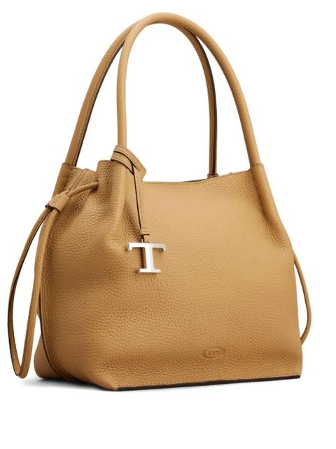 Tod's leather tote bag - Brown - zdjęcie produktu nr 1