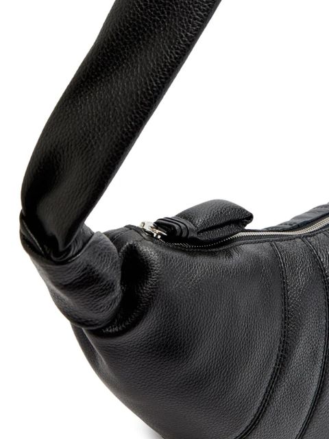 LEMAIRE Medium Croissant knotted shoulder bag - Black