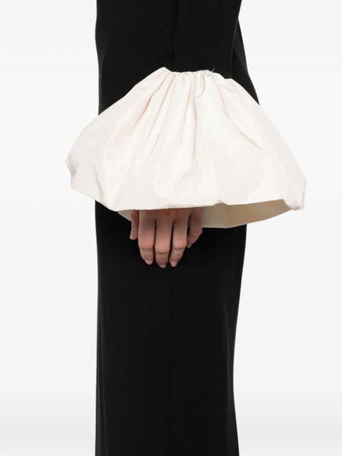 STAUD Hawthorne ruffled-cuff maxi dress - Black