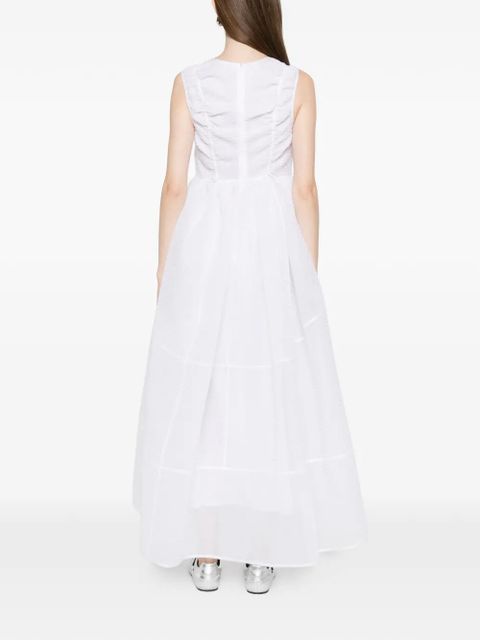Cecilie Bahnsen pocket plumeria petit dress - Grey