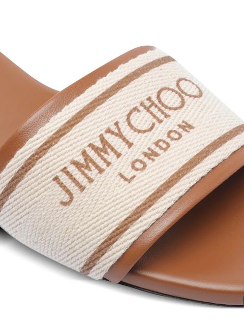Jimmy Choo Joa flat sandals - Neutrals