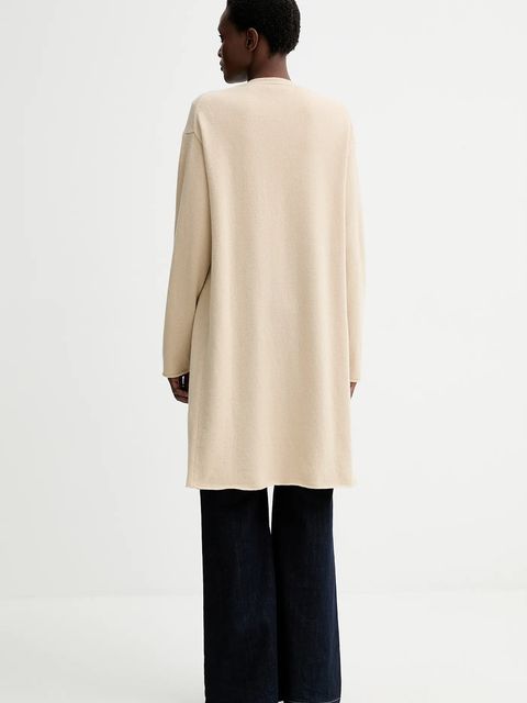 Filippa K kardigan wełniany damski kolor beżowy 31863