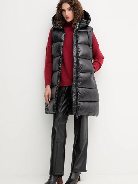 Save The Duck bezrękawnik IRIA kolor czarny przejściowy D80302W.LOVE21 - zdjęcie produktu nr 2