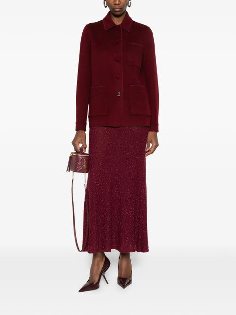 Gabriela Hearst Ulu reversible single-breaste jacket - Red - zdjęcie produktu nr 2