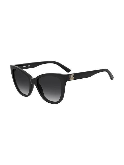 Love Moschino okulary przeciwsłoneczne damskie kolor czarny MOL097/S