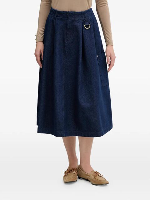 Barbour Saima d-ring pocket midi skirt - Blue - zdjęcie produktu nr 1