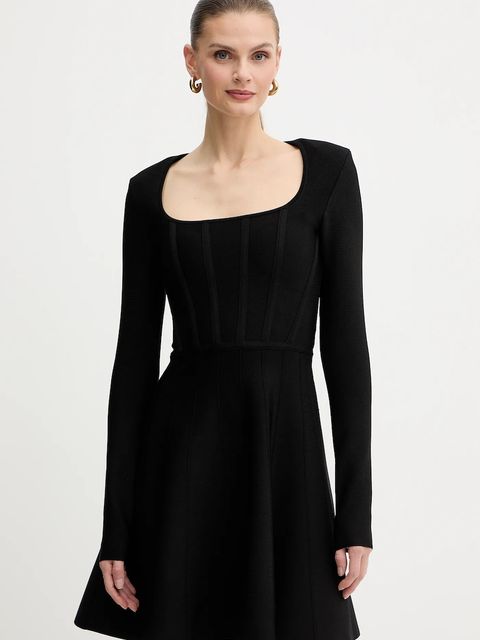 Marciano by Guess sukienka AISHA kolor czarny mini rozkloszowana 5BGK11 5036Z - zdjęcie produktu nr 1