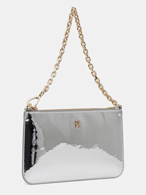 Tommy Hilfiger kopertówka kolor srebrny AW0AW18219