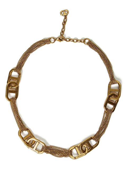TWINSET Oval T choker necklace - Gold - zdjęcie produktu nr 1