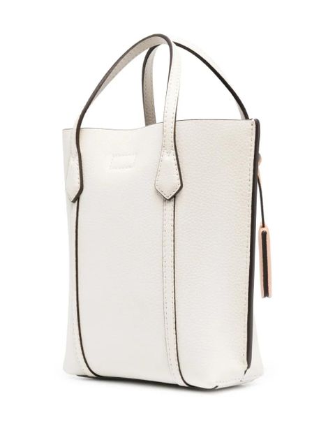 Tory Burch pebbled-leather tote bag - Neutrals - zdjęcie produktu nr 2