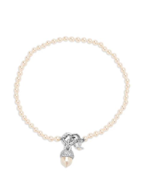 Vivienne Westwood Lucille pearl necklace - Silver - zdjęcie produktu nr 1