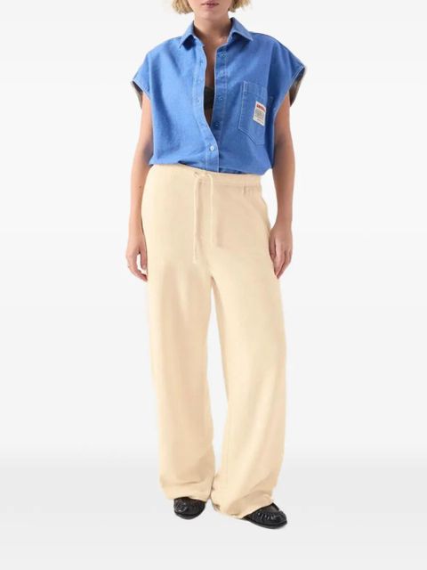 American Vintage Atubay drawstring-waist track pants - Neutrals - zdjęcie produktu nr 2