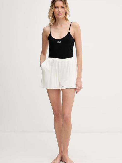 Karl Lagerfeld top damskie bawełniane z elastanem 2-pack - zdjęcie produktu nr 1