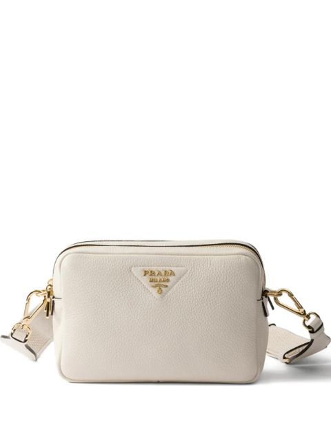 Prada small leather shoulder bag - Neutrals