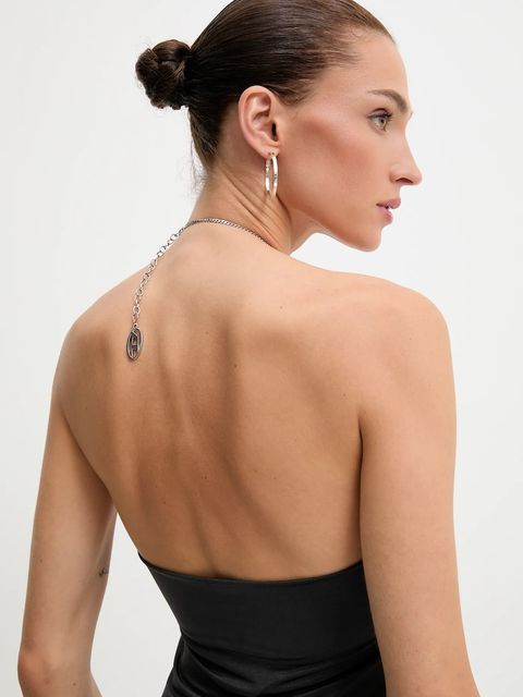 Diesel sukienka D-IREN kolor szary mini dopasowana A18565.0JLBU