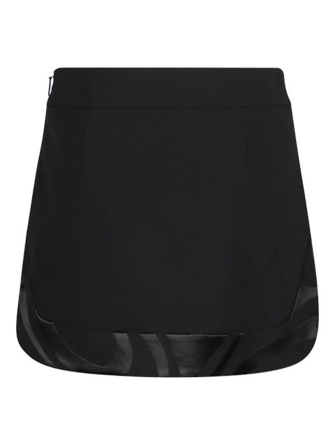 PUCCI patterned mini skirt - Black - zdjęcie produktu nr 1