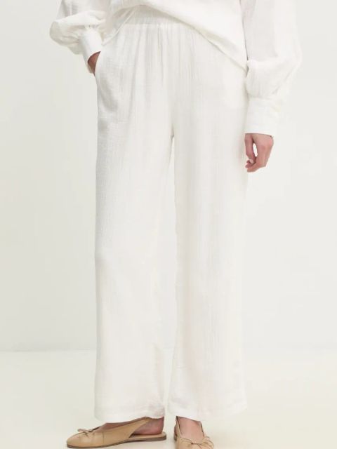 Answear.LAB komplet bawełniany damski kolor biały