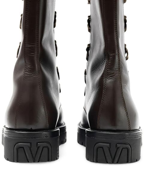 Valentino Garavani zip-fastening boots - Brown