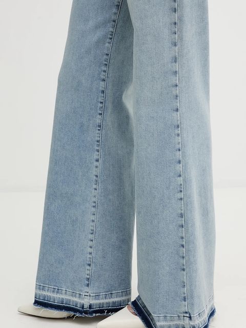 OUI jeansy damskie kolor niebieski 96143