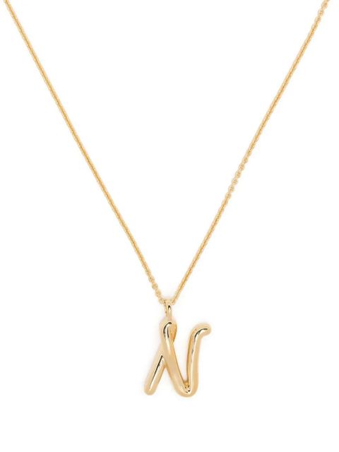 Missoma Curly Molten initial pendant necklace - Gold - zdjęcie produktu nr 1
