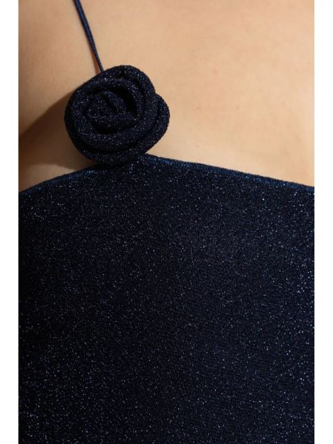 Oséree Lumière Rose appliqué swimsuit - Blue