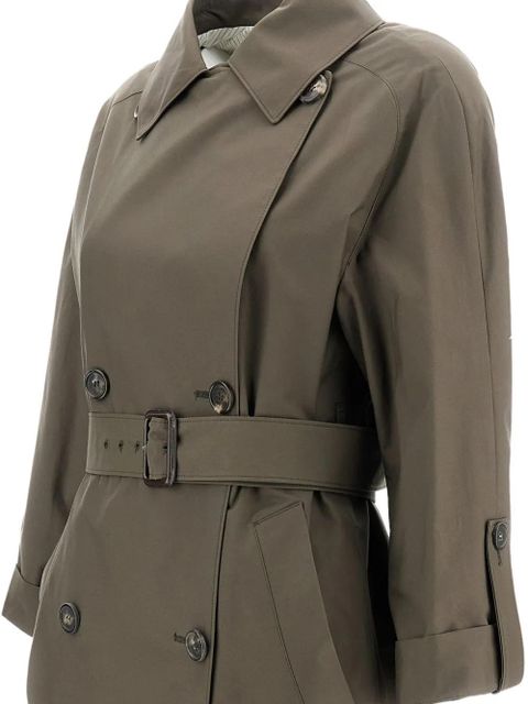 Max Mara kimono-sleeves trench coat - Green - zdjęcie produktu nr 2