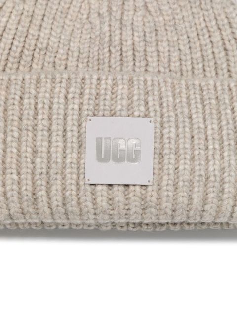 UGG chunky rib knit scarf and beanie set - Grey - zdjęcie produktu nr 2