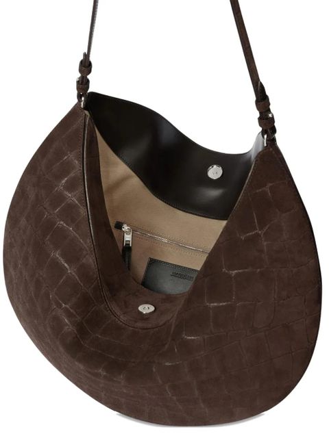 Jacquemus Le Calisso Rond shoulder bag - Brown