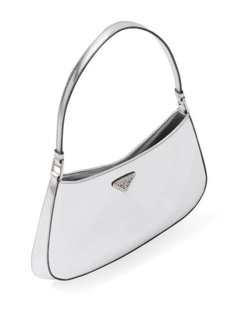 Prada Cleo leather shoulder bag - Silver