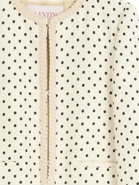 Valentino Garavani Supergran Plusdepois-print blazer - Neutrals