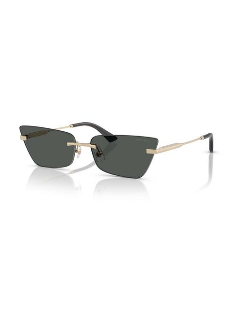 Jimmy Choo okulary przeciwsłoneczne damskie kolor czarny 0JC4012