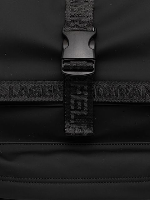 Karl Lagerfeld Jeans plecak kolor czarny duży gładki A3M30246