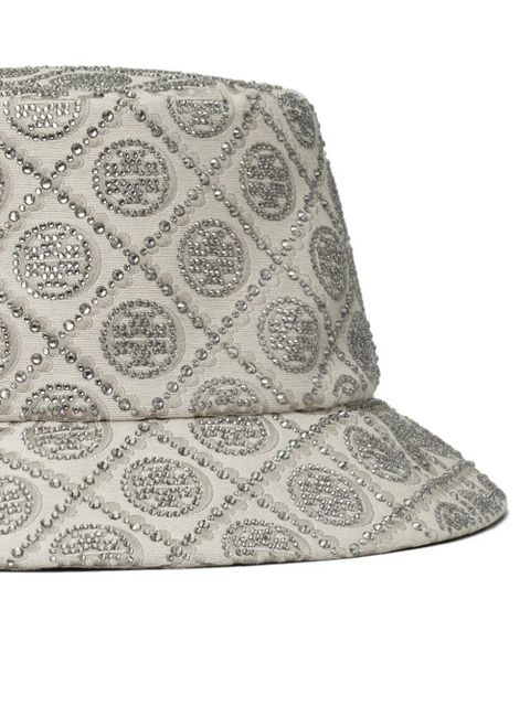 Tory Burch embellished bucket hat - Grey - zdjęcie produktu nr 2