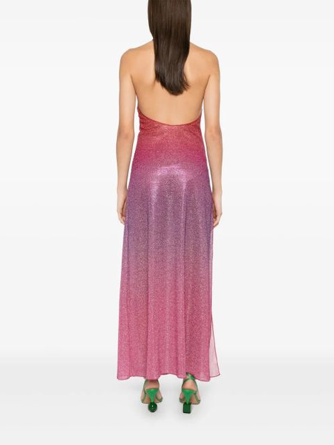 Oséree lurex midi dress - Pink
