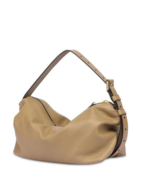 Moschino Tie Me leather shoulder bag - Neutrals - zdjęcie produktu nr 2