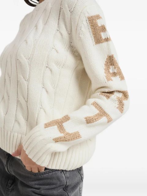 MC2 Saint Barth cable-knit sweater - Neutrals